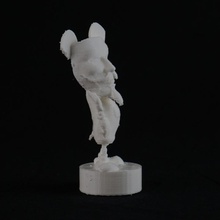 anonymouse sanat hayranı fare anonim 3d print model - Mito3D