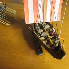 viking ticaret gemi mağaza model ölçek 3d print model - Mito3D