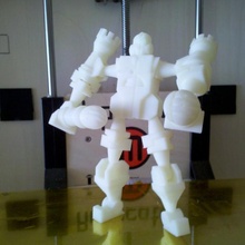chessbot héros action échecs v3 jouets Jeux robot Voltron 3d print model - Mito3D