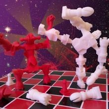 robot ajedrez monstruo acción juguetes juegos juego mesa voltron 3d print model - Mito3D