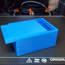 zel's slider box catch hold closed & garden container functional latch zelrick toddknifeandtool tkt 3d print model - Mito3D