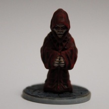 wizard 4 - 28mm miniature creature fantasy mini wargaming warlock spell mag mm dnd 3d print model - Mito3D