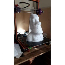 moai lava lamp lamp moai lava 3d print model - Mito3D