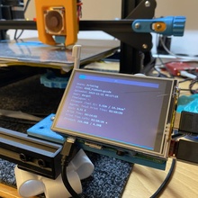 Raspel 3 xpt2046 montieren Himbeere Berührungsempfindlicher Bildschirm Realität cr 10 cr10 tft35 3d print model - Mito3D