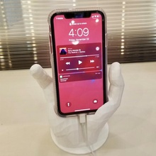Telefon Hand Halter Unterstützung iPhone Dock Stand 3d print model - Mito3D