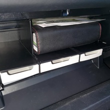 toyota tacoma glove box drawers drawer storage organizer taco glovebox 3d print model - Mito3D
