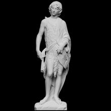 John vaftizci oğlan taramak Hıristiyanlık çocuk başyapıt din Rönesans gençlik Alçı kopya Artec john the baptist Openglam artec eva smk open 3d print model - Mito3D