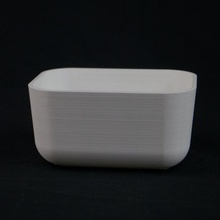 plastic bowl & garden classical container kitchen usefull plasticbowl 3d print model - Mito3D