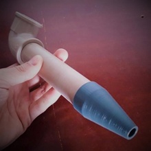nozzle mouthpiece 3d print model - Mito3D