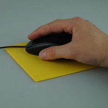 Maus pad flexible Filamente Garten office mousepad 3d print model - Mito3D