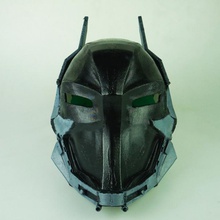 arkham cavaleiro wearable capacete adereços cosplay batman máscara super herói brinquedos videogames dc quadrinhos 3dprint vigilante arkhamknight rocksteady 3d print model - Mito3D