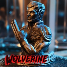 Wolverine x men çizgi roman büst karikatür eğlence hayret oyuncaklar rakamlar komik Men Deadpool Logan hugh Jackman Hugh 3d print model - Mito3D