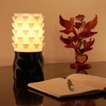 jasmine lâmpada tabela 3d print model - Mito3D