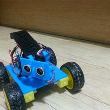 creare robot macchina evitare ostacoli gadget elettronica rccar rc car 3d print model - Mito3D