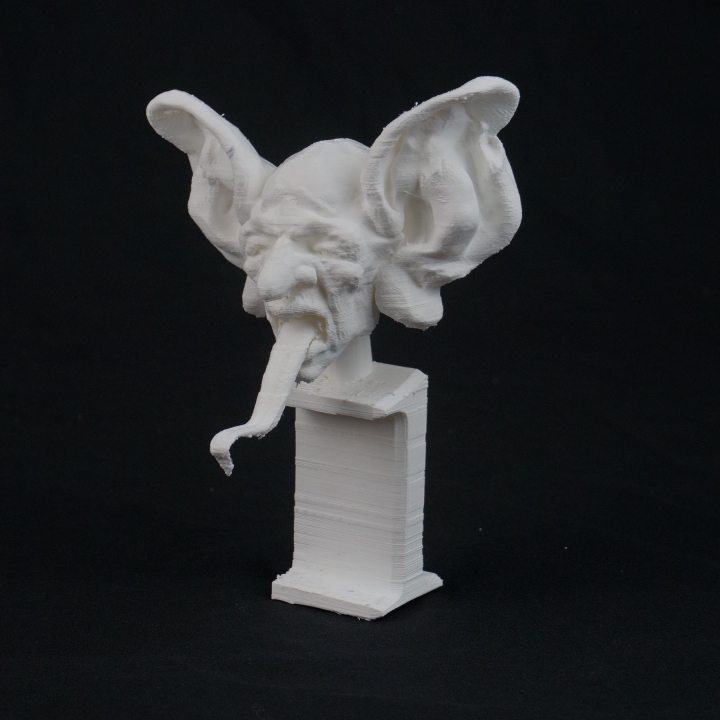 devil ' head Garten Teufel goblin Modell gargoyle gremlin 3D print model - Mito3D