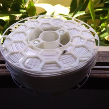material 3d refil lightweight spool fdm filament abs pla m5 reusable carretel material3d 3d print model - Mito3D