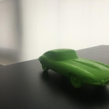 jaguar type voiture 3d print model - Mito3D