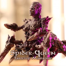 spider queen masaüstü minyatürler yaratık Ejderha ejderhalar Zindanlar kahraman savaş oyunu zindan dnd baykuş seyirci 3d print model - Mito3D
