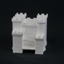 tudesque château jouets jeux jeu modèle ageofempires aoe teutoncastle 3d print model - Mito3D