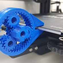 falcon clamp quick print gearbox planetary 3d print model - Mito3D