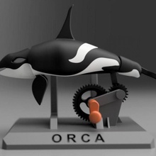 orca mechanical tinkermechanical 3d print model - Mito3D