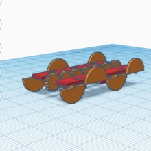 engraçado Rodas carro tinkercad 3d print model - Mito3D