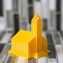 Igreja arquitetura construção Projeto miniatura religioso minimalista 3d print model - Mito3D