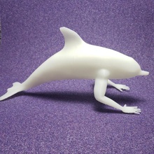 Kriechen Delfin Spielzeuge Spiele gruselig 3d print model - Mito3D