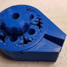 falcon clamp gearbox planetary 3d print model - Mito3D