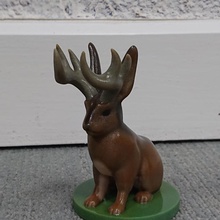 Jackalope color animal mesa 3d print model - Mito3D