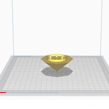 amoladora hierba diamante 3d print model - Mito3D