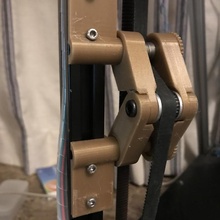 elbow belt tensioner suitable 2020 frame tension 3d print model - Mito3D