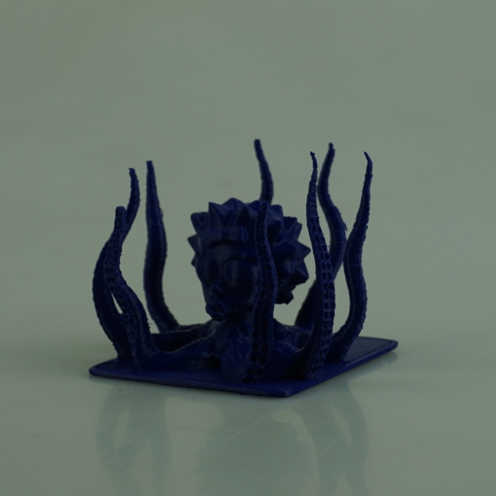 octopus + maggie simpson fan art polpo 3D print model - Mito3D