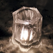buz Fener kalıp Toplamak 15 Noel mum dekorasyon ışık kış donmak 3d print model - Mito3D