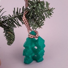 giroide Natal decoração chaveiro enfeite 3d print model - Mito3D