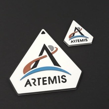 Artemis programa logotipo espaço lua nasa lunar aterrissagem voo espacial esa Jaxa csa 3d print model - Mito3D