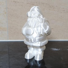 Santa claus Unterstützung Garten Weihnachten 3d print model - Mito3D