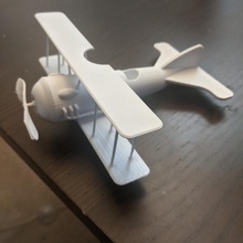 prince airplane flyaway 3d print model - Mito3D