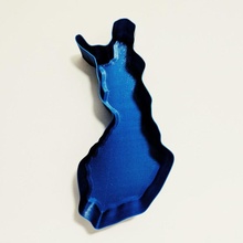 Finlandia vaso giardino SUOMI indipendenza 3d print model - Mito3D