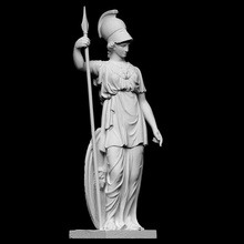 Minerva Scan Göttin Mythologie Rom irisch Irland john hogan 3d print model - Mito3D