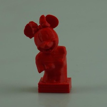 venus + minnie mouse fan art vênus minniemouse 3d print model - Mito3D