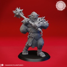 bugbear - tabletop miniature creature goblin monster roleplaying 28mm dnd 54mm 3d print model - Mito3D
