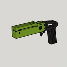 lucciola fionda pistola mk 3d print model - Mito3D