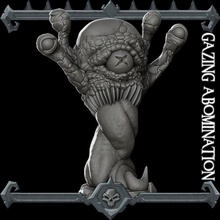 gazing abomination tabletop 3d print model - Mito3D