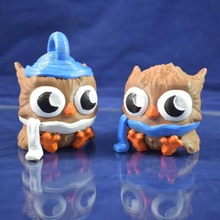 winter owl toys & games bird decoration figure toy snow holiday 3d print model - Mito3D