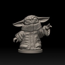 güç kullanıcı bebek Yoda 20 Yıldız Savaşları Babyyoda yodababy 3d print model - Mito3D