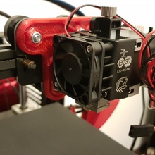 Realität Ender 5 e3d Hemera montieren bauen 3d Drucker Hermes Drucken v6 hotend ender5 3d print model - Mito3D