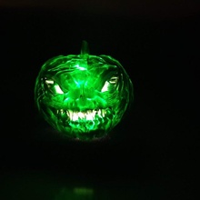 evil pumpkin decoration face halloween scary props horror evol 3d print model - Mito3D