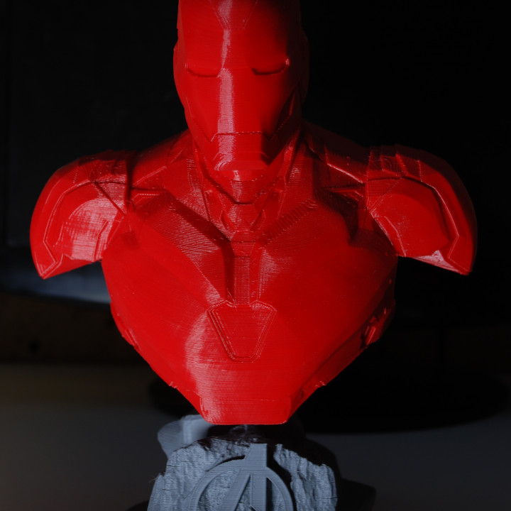 mark 85 bust - iron man fan art avengers ironman endgame 3D print model - Mito3D