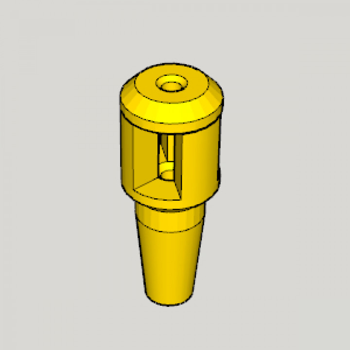 hookah ventilation valve 3D print model - Mito3D